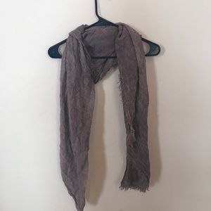 Grey Stonewash Scarf